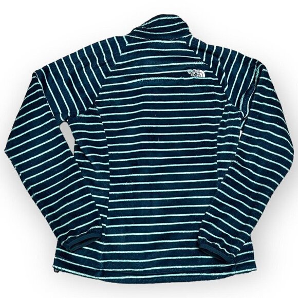 The North Face Vintage FLEECE Striped Designer Outdoor Light Jacket - Womens M - Picture 3 of 3